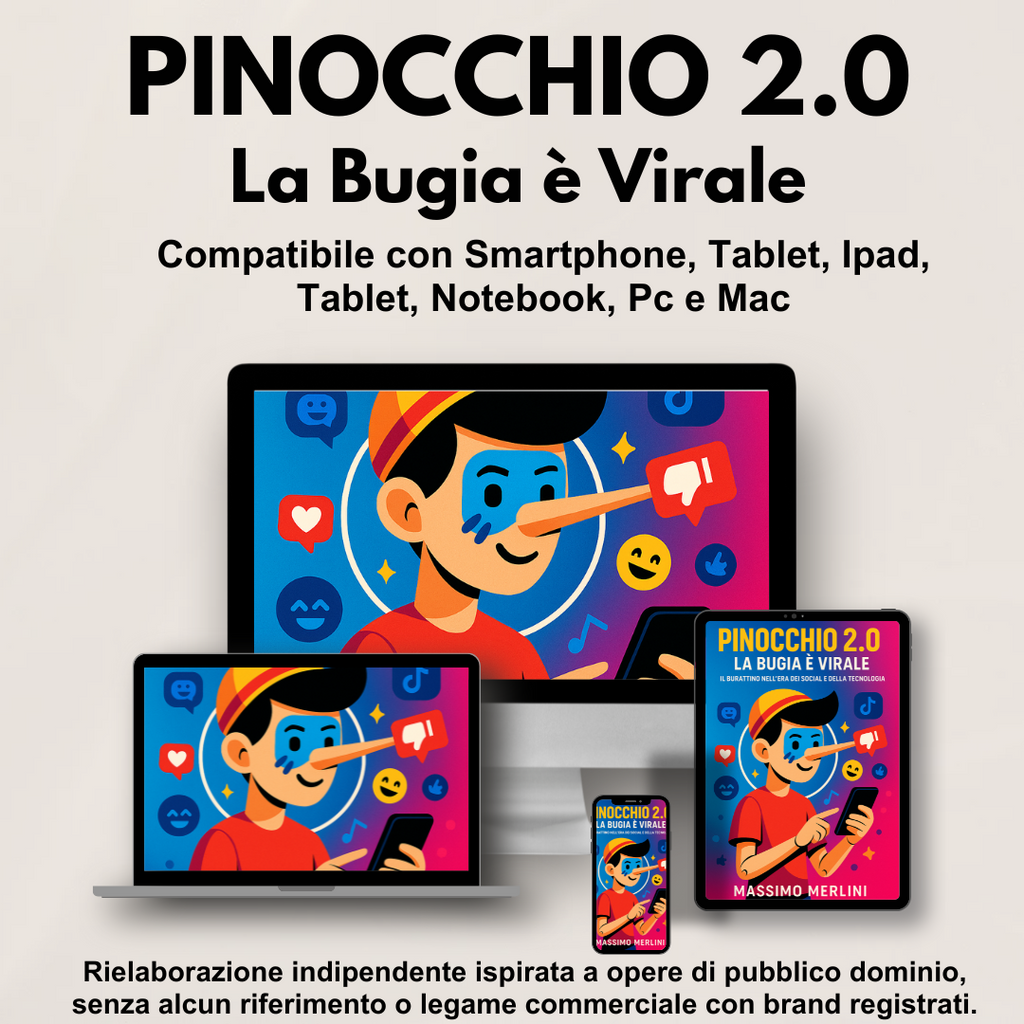Pinocchio 2.0 - La Bugia è Virale - Ebook
